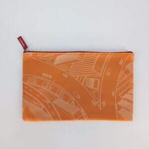 Emirates Special Edition 2020 Expo Orange /White Kit Bag Toiletries Travel Pouch